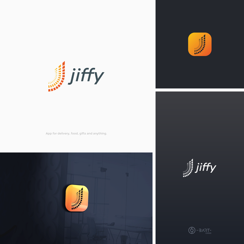 Jiffy App for delivery Design by -bart-