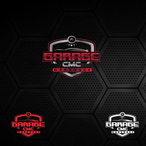 CREATION LOGO POUR GARAGE AUTOMOBILE CITROEN AVEC UN COTE FUN Design by Univers Design