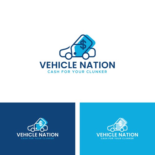 Vehicle Nation Seeks Logo For Junk Car Business. Design by Herii1