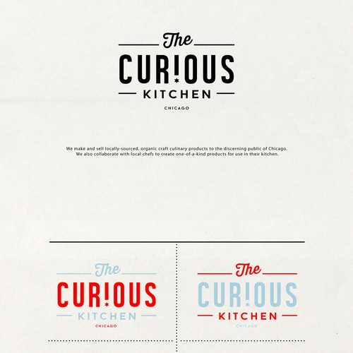 Create the brand identity for Chicago's next craft culinary innovation Design by Project 4