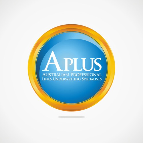 logo for APlus (Australian Professional Lines Underwriting SpecialistsP Design by Michal Gibas