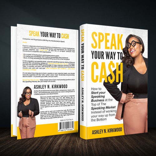 Design Speak Your Way To Cash Book Cover Ontwerp door SafeerAhmed