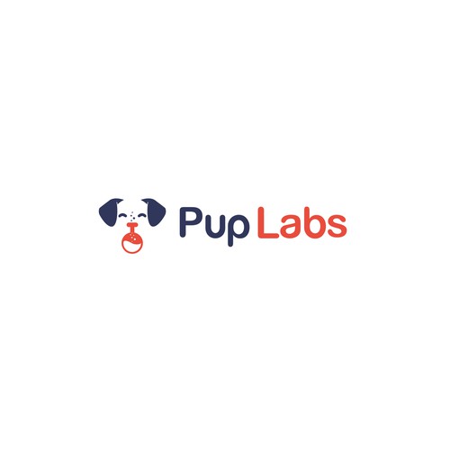 Pup Labs Logo Design Design by WebSky☁️