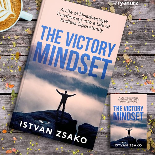 Design a powerful "Victory Mindset" book cover [no boring designers allowed!]-ontwerp door ryanurz