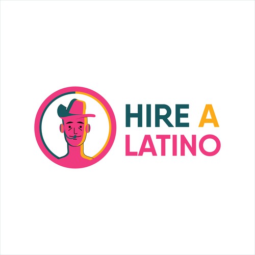 Powerful design for our software platform logo about hiring remote latino workers Design by Faisu Graphics