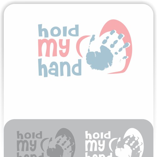 logo for Hold My Hand Foundation Design por fire.design