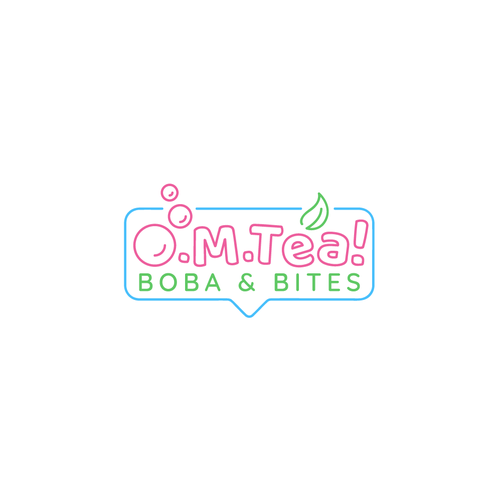 Design eye catching logo for bubble tea shop. Design by sebuahruang