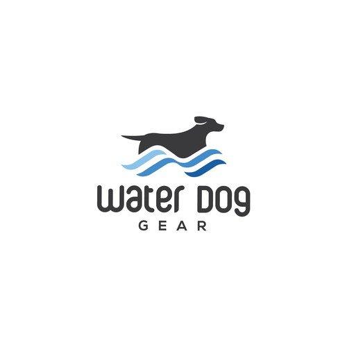 Action Water Dog Splash logo needed for mfg and retailer of active/sporting dog gear Design réalisé par Manu P C