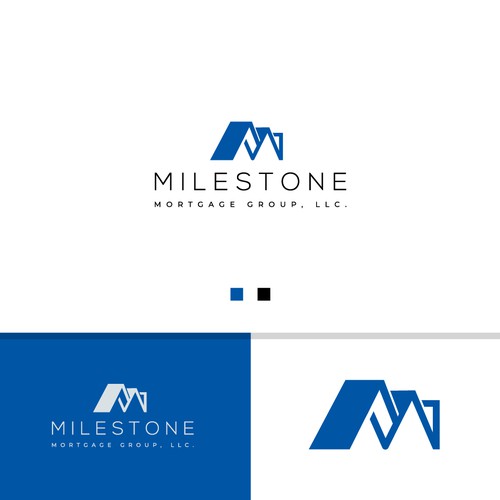 Milestone Mortgage Logo Design by Izrin A.