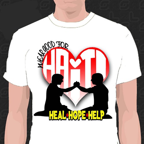 Wear Good for Haiti Tshirt Contest: 4x $300 & Yudu Screenprinter Design por cupidsuck