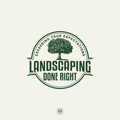 Searching for Clean, Indelible Logo for Landscaping Company Design by SuperStefy ★ ★ ★ ★ ★