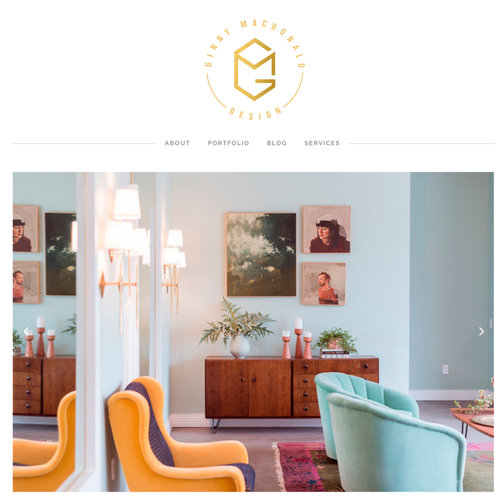 Create a brand logo for an interior designer Design by Nelia Kennedy