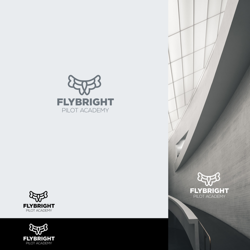 Flight School - High quality career track and recreational flight training. Design by Lab.Ikonik