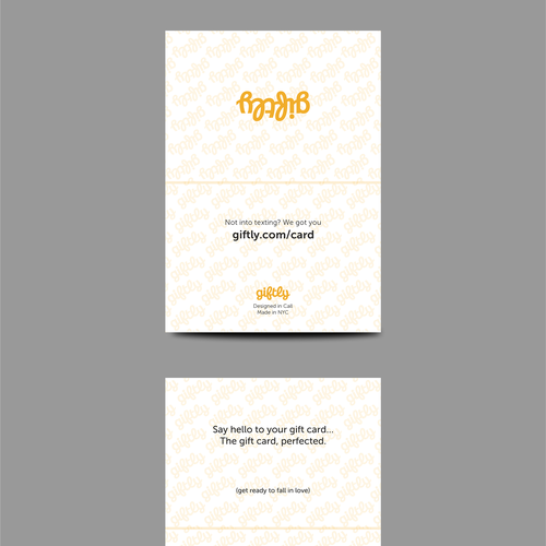 Delightful packaging for the perfect gift card Design by SONUPARMAR