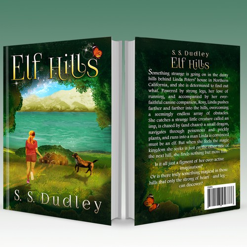 Book cover for children's fantasy novel based in the CA countryside Design von Artrocity