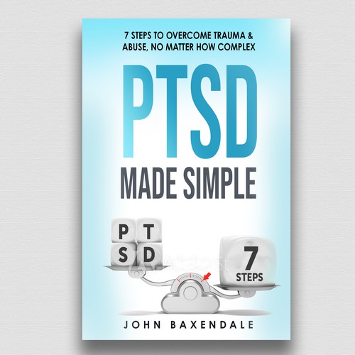 We need a powerful standout PTSD book cover Design por DejaVu