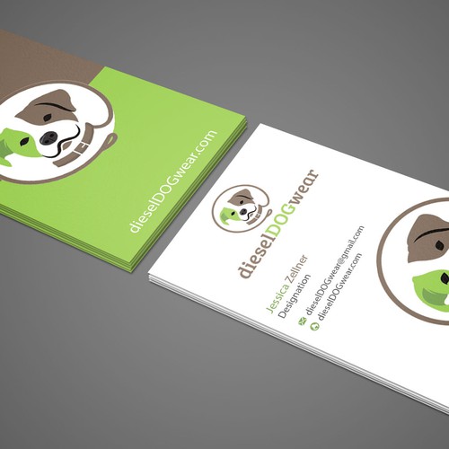 Design a stunning business card for a dog loving company Design by TSproults