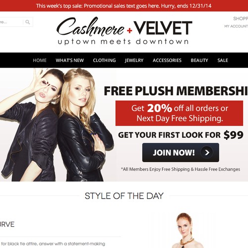 Main Homepage Banners For Online Fashion Website For Women Banner Ad Contest 99designs