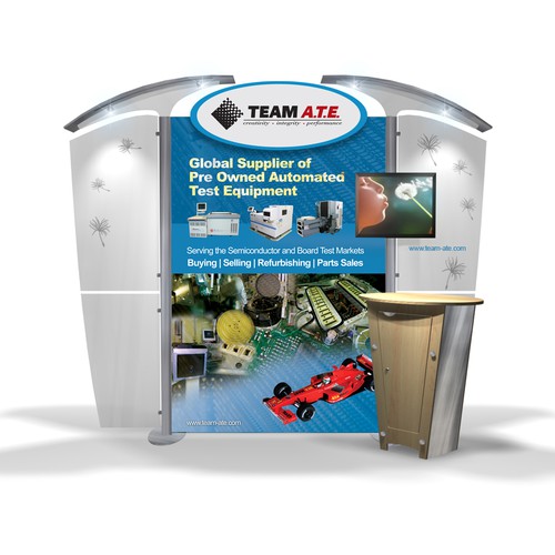 Trade Show Booth Graphics - We'll Promote Winner on our Site! Design by Mohsin Fancy