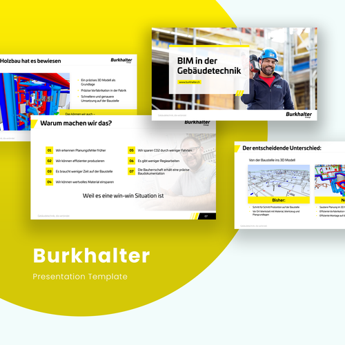 PowerPoint template contest entry by Graph Zoon