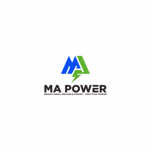 MA Power-ontwerp door RedvyCreative