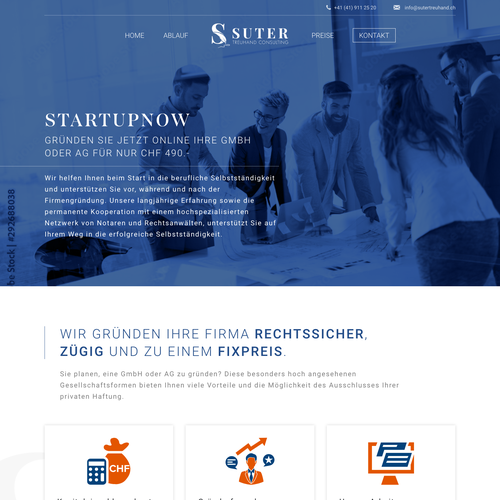 Web page design contest entry by COKU