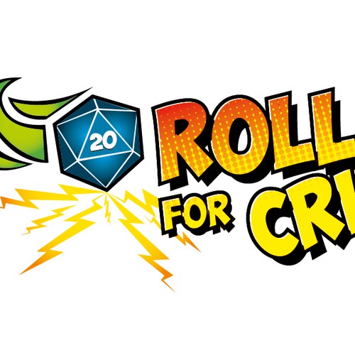 New logo wanted for Roll For Crit Design by PetiteRouquine