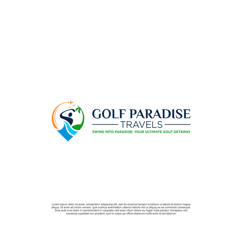 We need a logo that encourage trust and willingness to play GOLF in PARADISE Design by M a i s y a