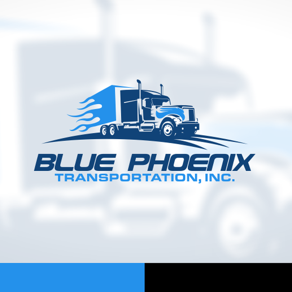 Design by radivnaz titled "truck logo for blue phoenix"