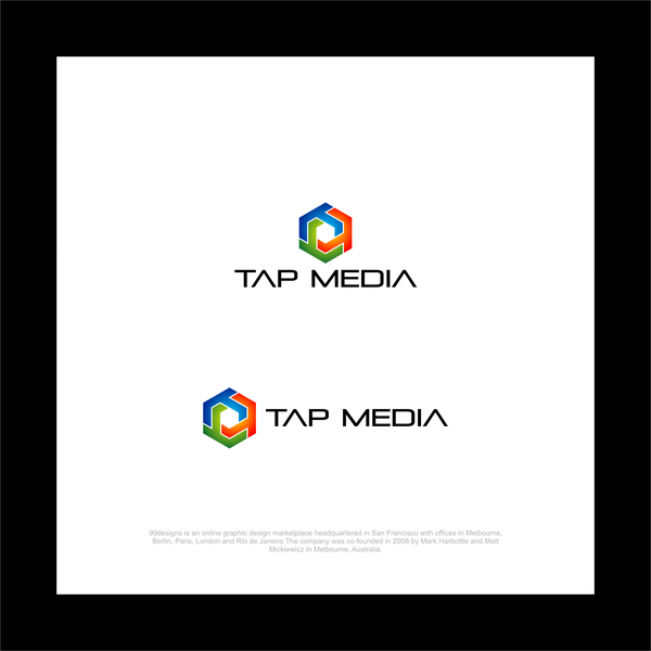 Design by ⁿakeart titled "tapmedia"