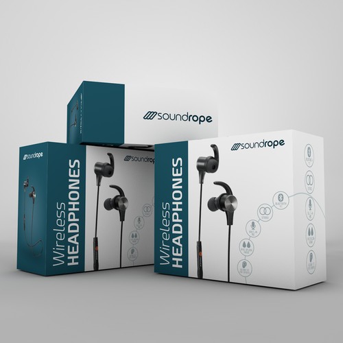 Bold Box for Wireless Headphones Ontwerp door P.D.S.