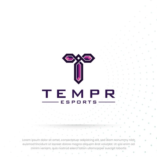 Logo for TEMPR Esports Design by J'archhaus