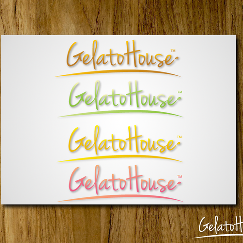 New logo wanted for GelatoHouse™  Réalisé par jandork