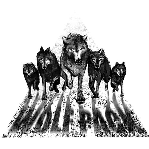 Wolf Pack Illustration or graphics contest