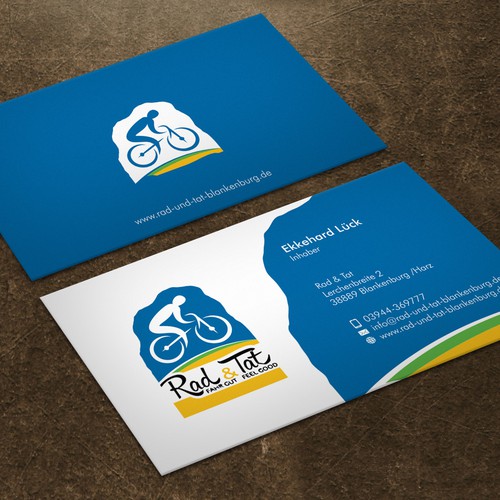 **modern Bike-store needs Business-Cards** Design by Xclusive16