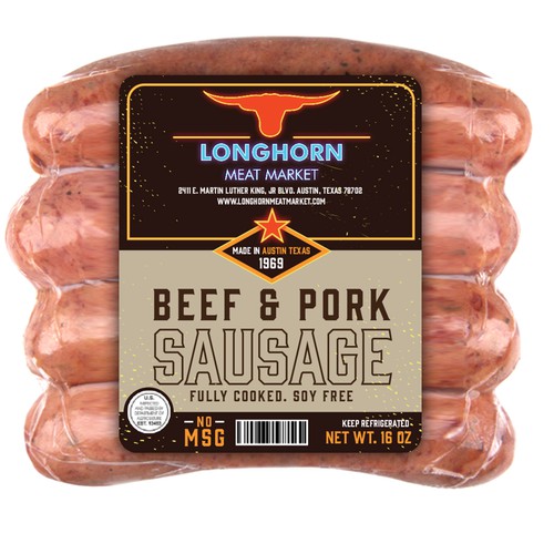 Smoked Sausage Label Design by Manthanshah