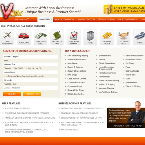 Inspiring Web Page Design Contests 99designs