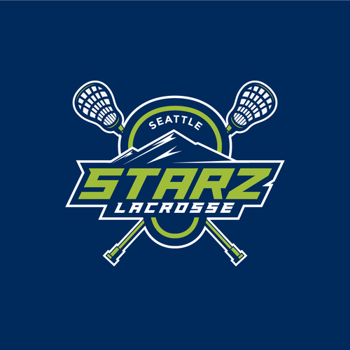 Pro Level Lacrosse Team Logo. Design by struggle4ward