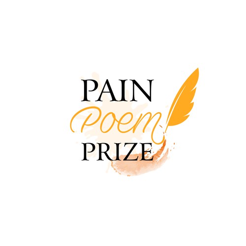 Pain Poem Prize - Playful Logo Design by cvektor™