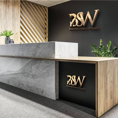 Upscale logo for the successful Black woman who wants to level up personally and professionally Design by deCEE