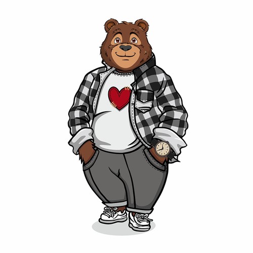 Yeah I know, another Bear design. But Let's make this one is special with Love. Réalisé par » GALAXY @rt ® «