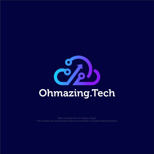 Mr. PARAさんのDesign an Ohmazing Logo for a Technology Consulting Company. (Rebranding from hazeytech.com)デザイン