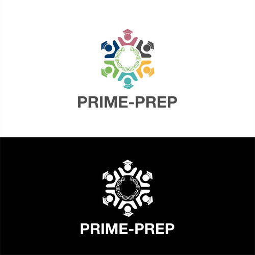 Logo for new research/education 'PREP' prgm 4 talented young scientists from diverse backgrounds Design by SrvArt