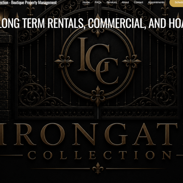 Optimisation of www.irongatecollection.com