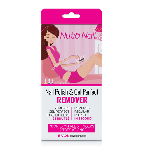 Nutra Nail Gel Remover Design by Loribal