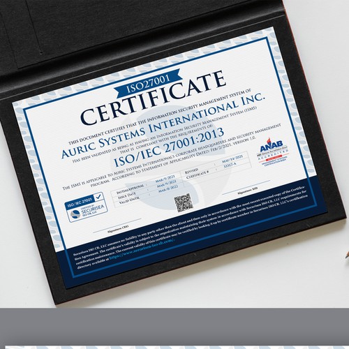 ISO Certificate Design Design by GrApHiC cReAtIoN™