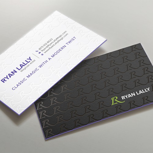 Design a magician's business card Design by kaylee CK