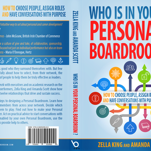 Design a book cover for "Who is in your Personal Boardroom?" Design by ▼Alex Tibio♾️