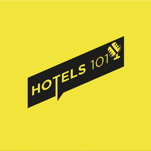 Create a logo for a podcast called - Hotels 101 - incorporate a hotel in the logo Design by Maverick_Design