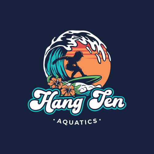 Hang Ten Aquatics . Motorized Surfboards YOUTHFUL Ontwerp door FariFathur